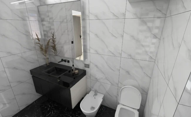 Rifacimento bagno a Merate