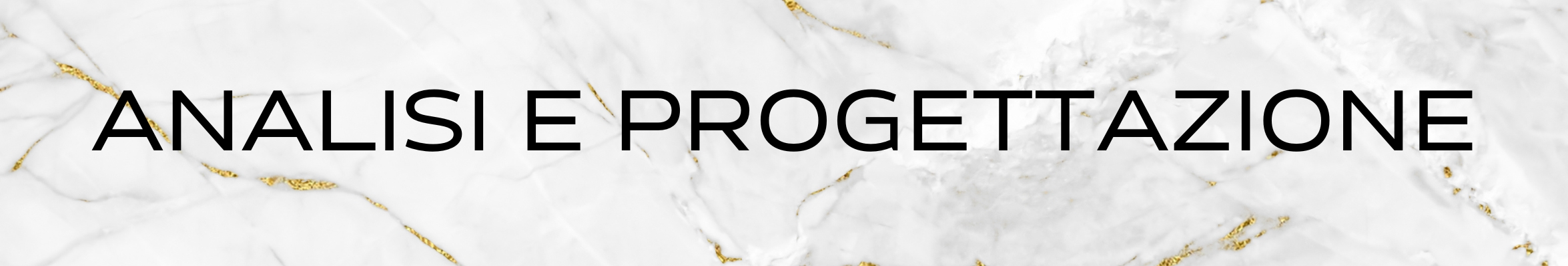 Analisi e progettazione