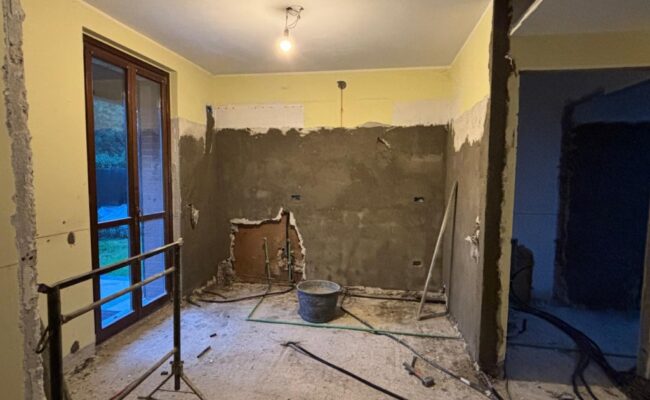 Ristrutturazione villetta Lissone