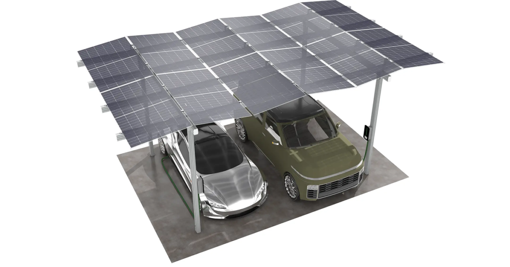 Pensiline e pergole fotovoltaiche